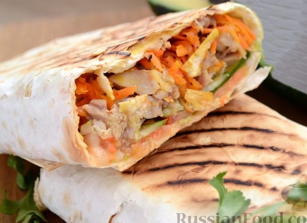 Шаурма в домашних условиях